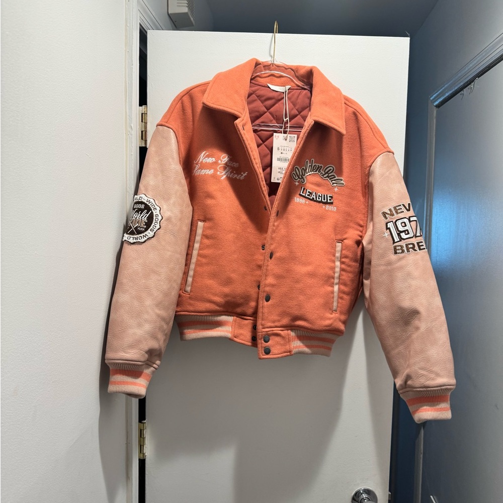 Zara baseball bomber